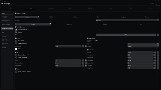 Monopol DMA CS2 — DMA CHEATS screenshot 2
